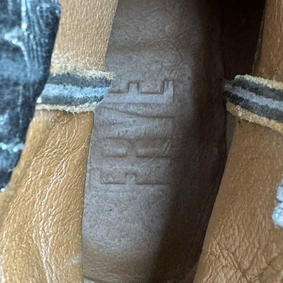 Frye Billy Short Western Leather Booties Boots Womens Size 8 Silver Pewter - Picture 14 of 16